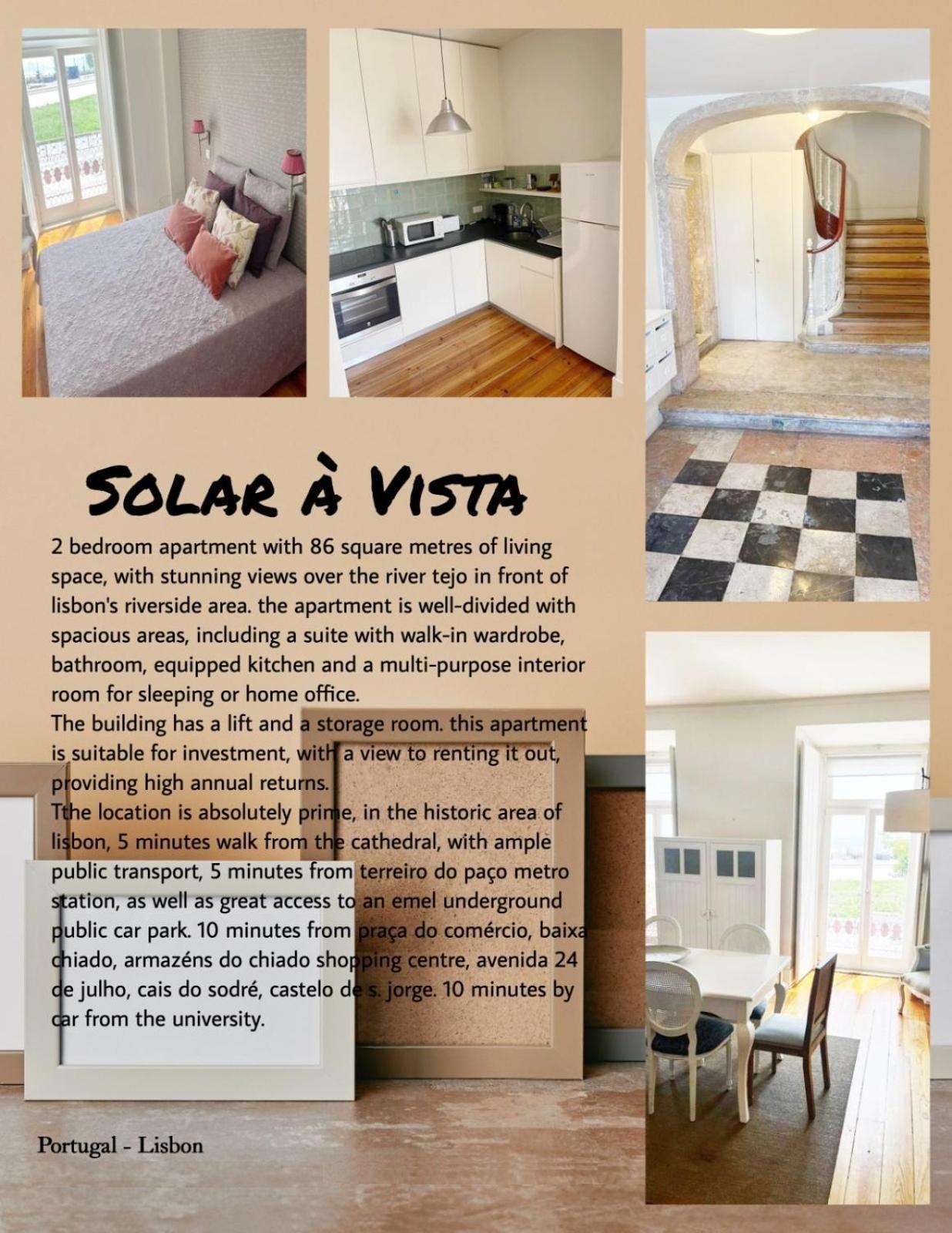 Apartamento Solar A Vista Lisboa Exterior foto